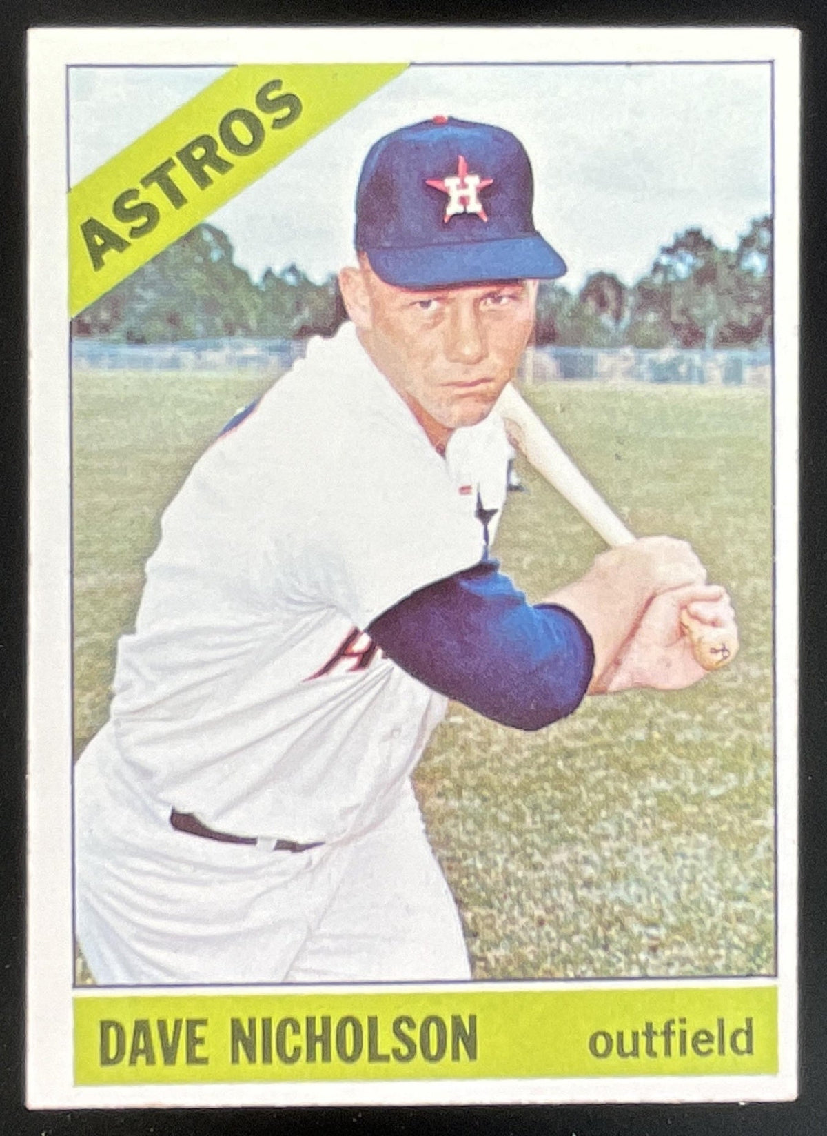 1966 Topps #576 Dave Nicholson SP product image 1, provided for visual reference and product detail review