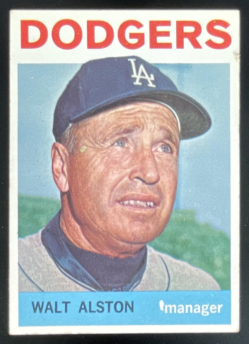 1964 Topps #101 Walt Alston product image 1, provided for visual reference and product detail review