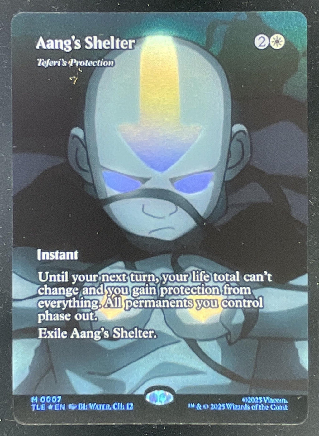 Magic The Gathering Aang's Shelter Teferi's Protection Borderless Last Airbender product image 1, provided for visual