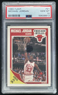 1989-90 Fleer #21 Michael Jordan PSA 10 product image 1, provided for visual reference and product detail review
