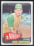 1965 Topps #557 Jose Santiago RC product image 1, provided for visual reference and product detail review