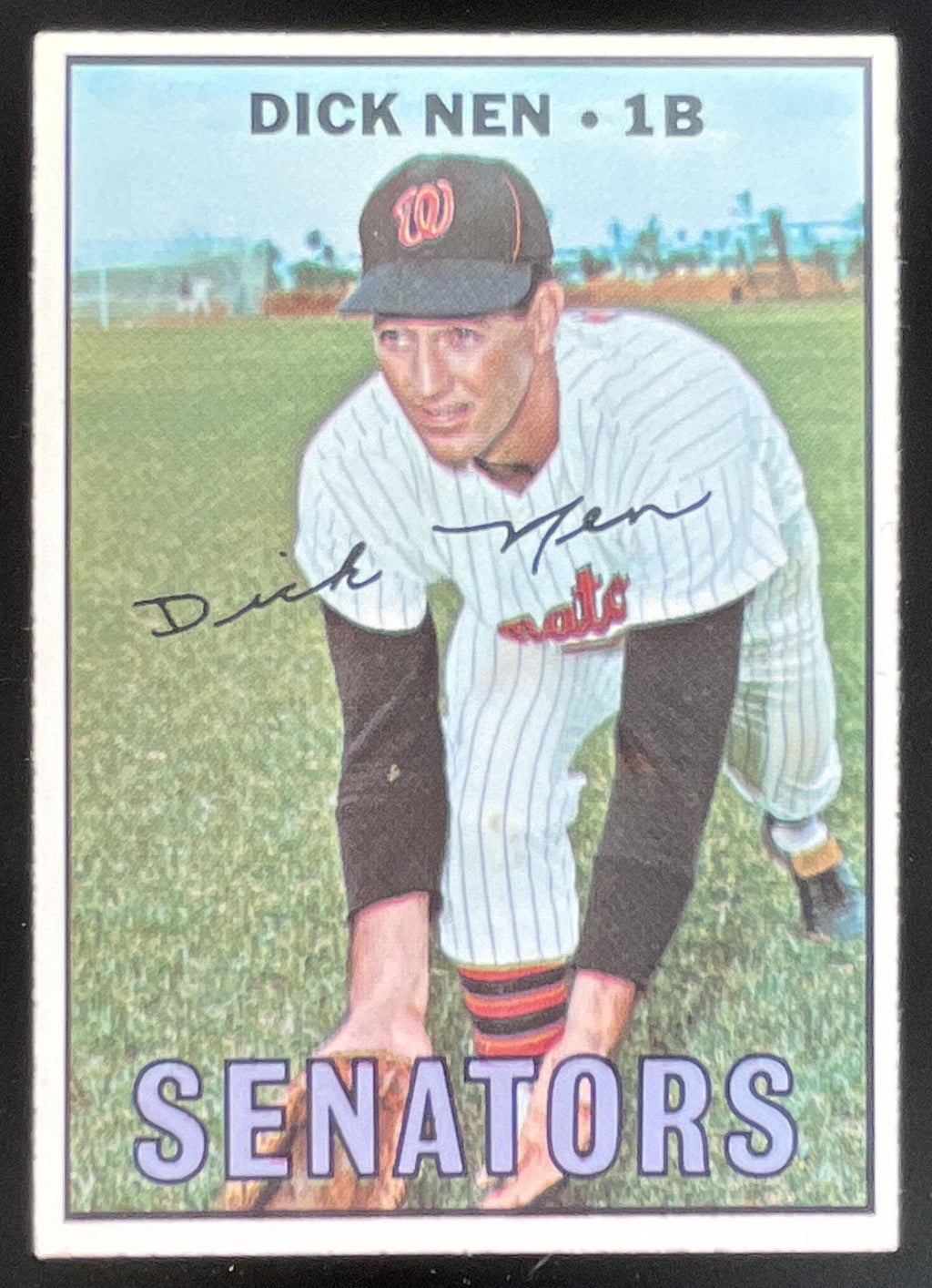 1967 Topps #403 Dick Nen product image 1, provided for visual reference and product detail review