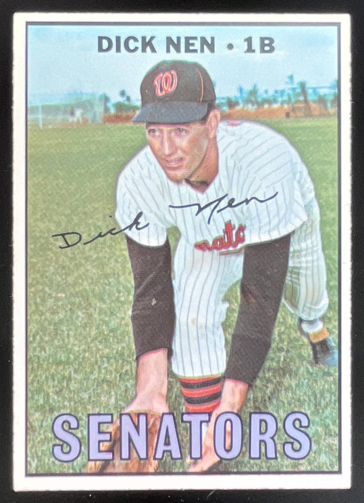 1967 Topps #403 Dick Nen product image 1, provided for visual reference and product detail review