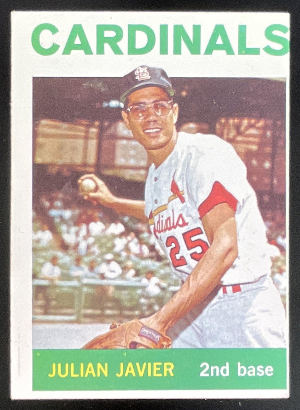 1964 Topps #446 Julian Javier product image 1, provided for visual reference and product detail review