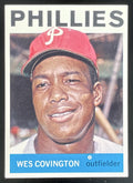 1964 Topps #208 Wes Covington product image 1, provided for visual reference and product detail review