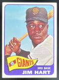1965 Topps #395 Jim Hart product image 1, provided for visual reference and product detail review
