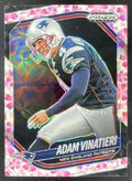 2025 Panini Prizm Black Cherry Blossom Prizm #94 Adam Vinatieri /20 product image 1, provided for visual reference and