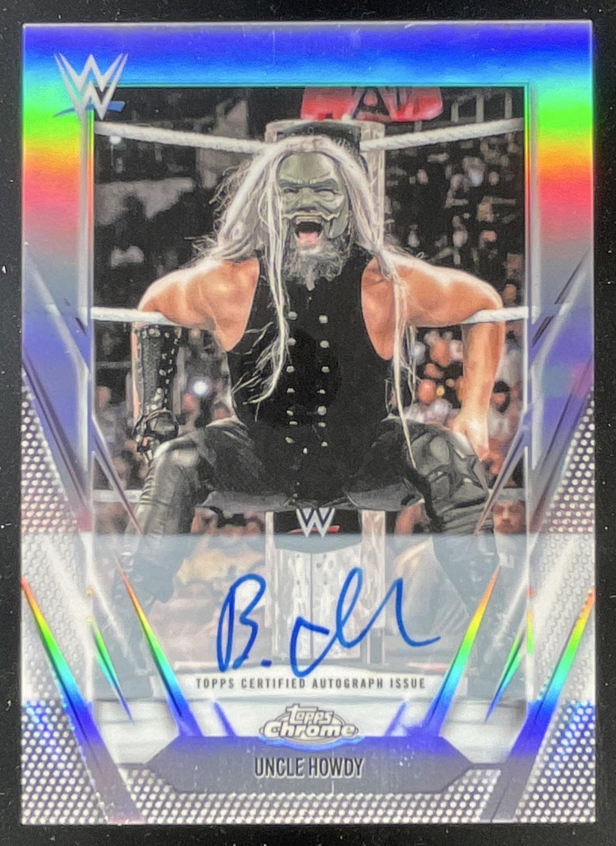 2026 Topps Chrome WWE Autograph #BCA-UNH Uncle Howdy Auto product image 1, provided for visual reference and product detail