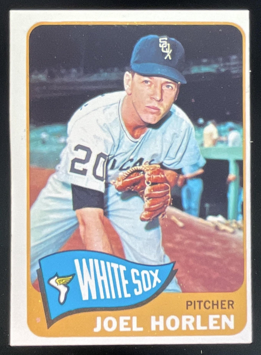 1965 Topps #480 Joel Horlen product image 1, provided for visual reference and product detail review
