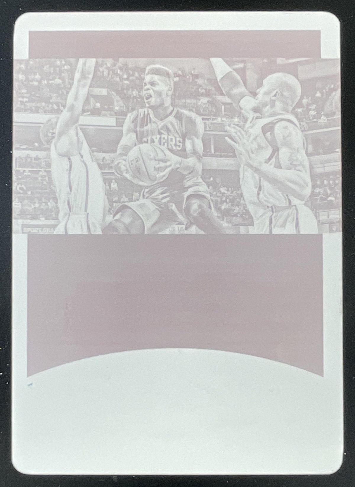 2015-16 National Treasures Night Moves Printing Plates Magenta Nerlens Noel 1/1 product image 1, provided for visual