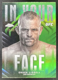 2026 Topps Chrome UFC In Your Face Green Refractor #IYF-10 Chuck Liddell /99 product image 1, provided for visual reference
