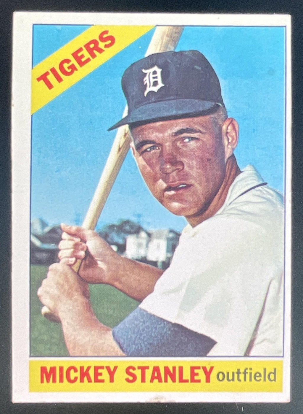 1966 Topps #198 Mickey Stanley RC product image 1, provided for visual reference and product detail review