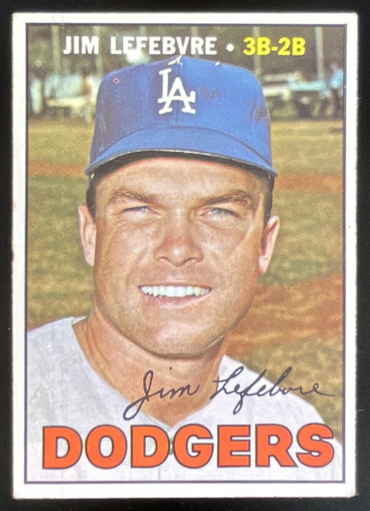 1967 Topps #260 Jim Lefebvre product image 1, provided for visual reference and product detail review