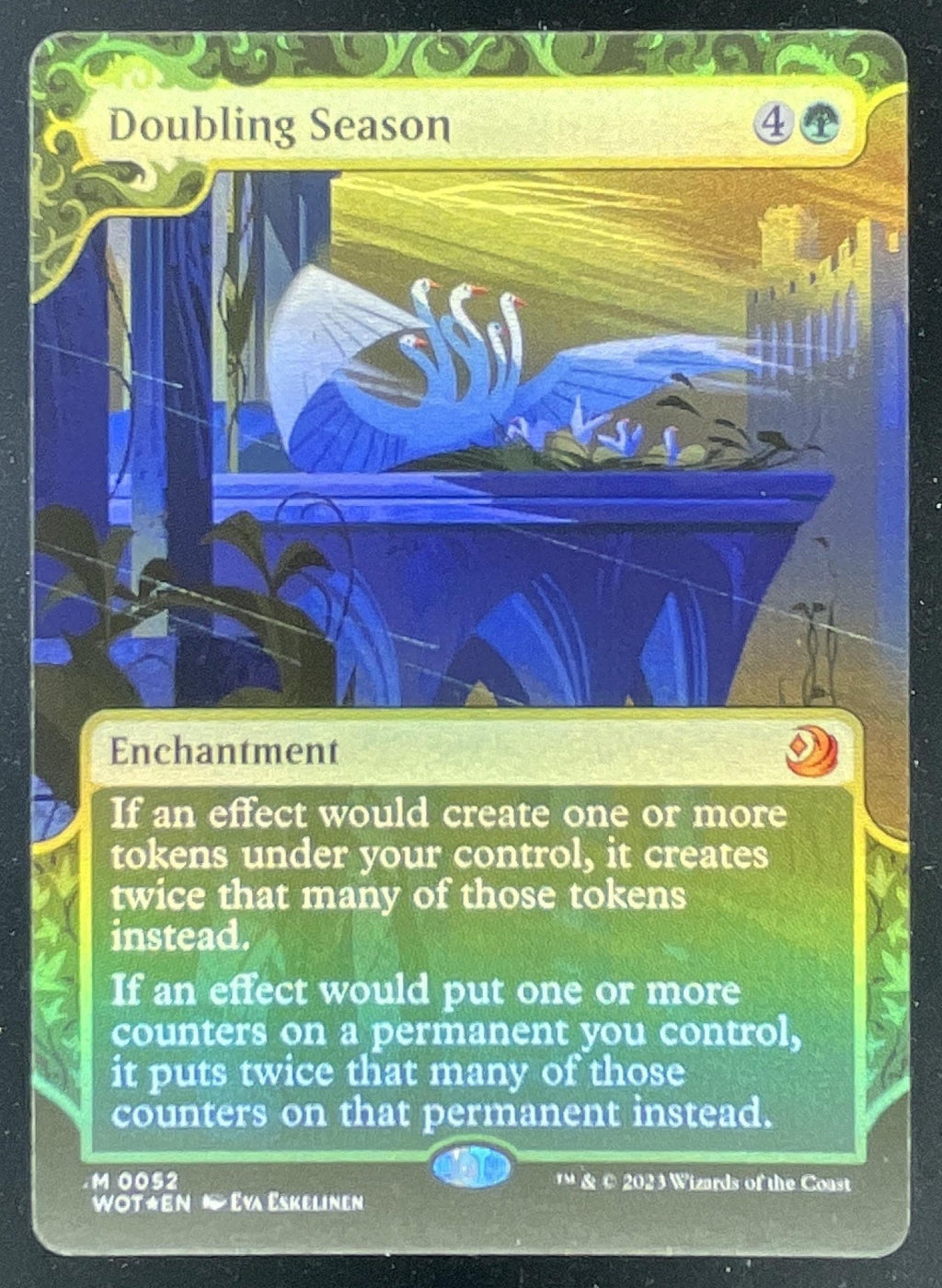 2023 Magic: The Gathering Wilds Eldraine Enchanting Tales #0052 Doubling Season product image 1, provided for visual