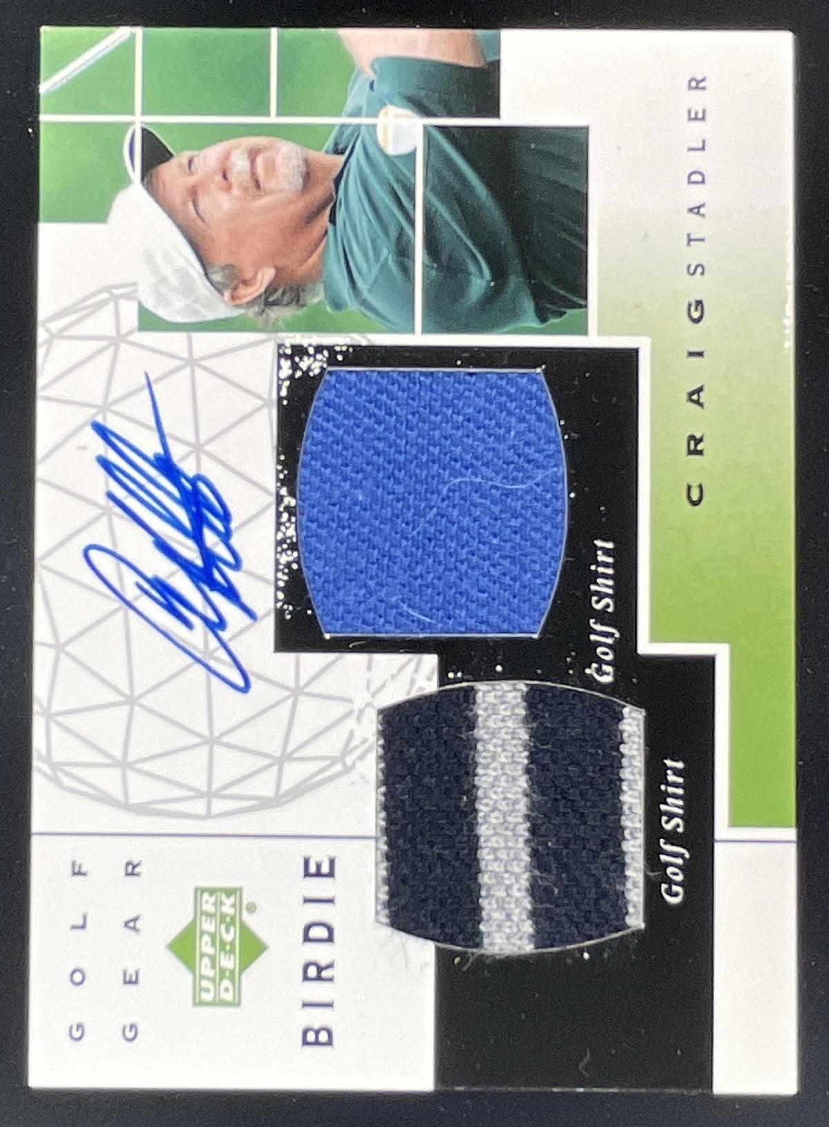 2003 Upper Deck Golf Gear Birdie #GB-CS Craig Stadler Auto product image 1, provided for visual reference and product detail