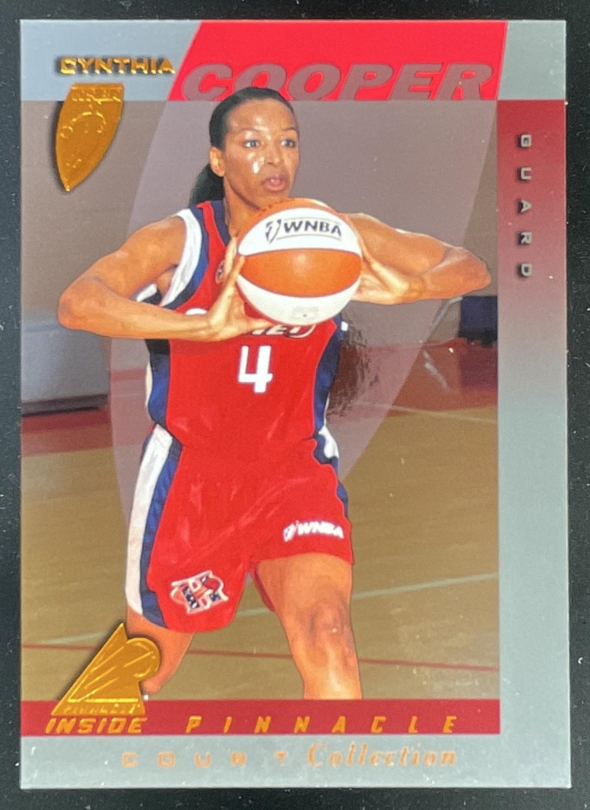 1997-98 Pinnacle Inside WNBA #2 Court Collection Cynthia Cooper RC product image 1, provided for visual reference and
