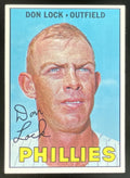 1967 Topps #376 Don Lock product image 1, provided for visual reference and product detail review