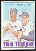 1967 Topps #334 Twin Terrors Bob Allison Harmon Killebrew C product image 1, provided for visual reference and product