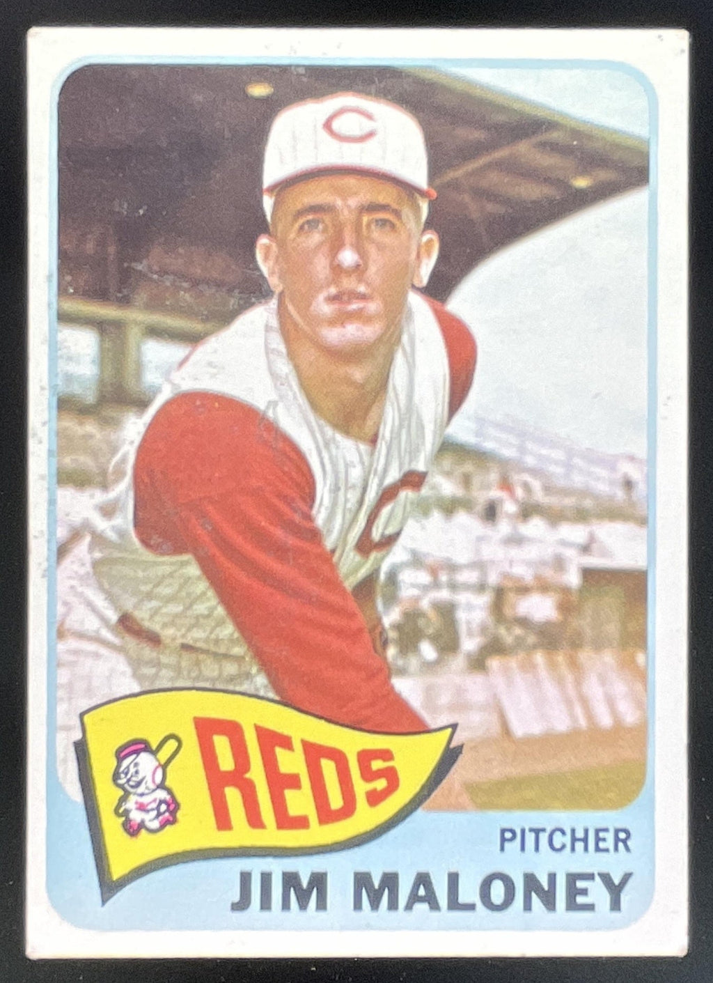 1965 Topps #530 Jim Maloney product image 1, provided for visual reference and product detail review