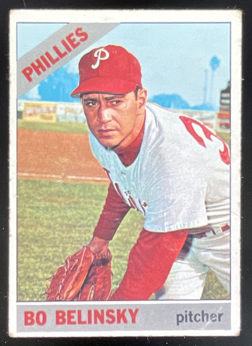 1966 Topps #506 Bo Belinsky product image 1, provided for visual reference and product detail review