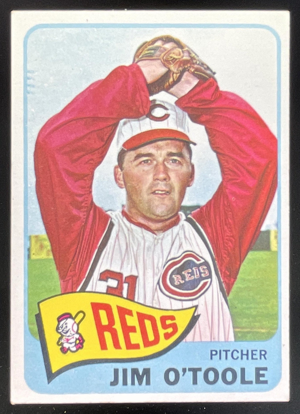 1965 Topps #60 Jim O'Toole product image 1, provided for visual reference and product detail review