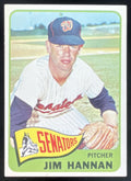1965 Topps #394 Jim Hannan product image 1, provided for visual reference and product detail review