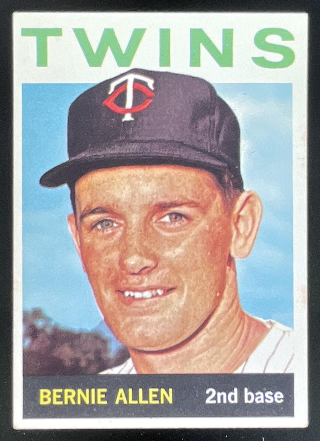1964 Topps #455 Bernie Allen product image 1, provided for visual reference and product detail review