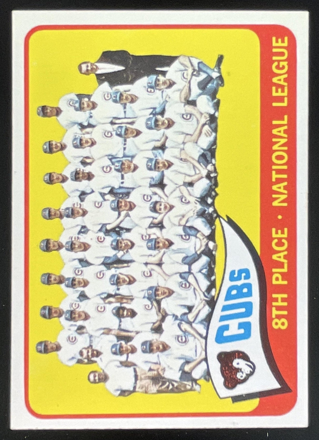 1965 Topps #91 Chicago Cubs product image 1, provided for visual reference and product detail review