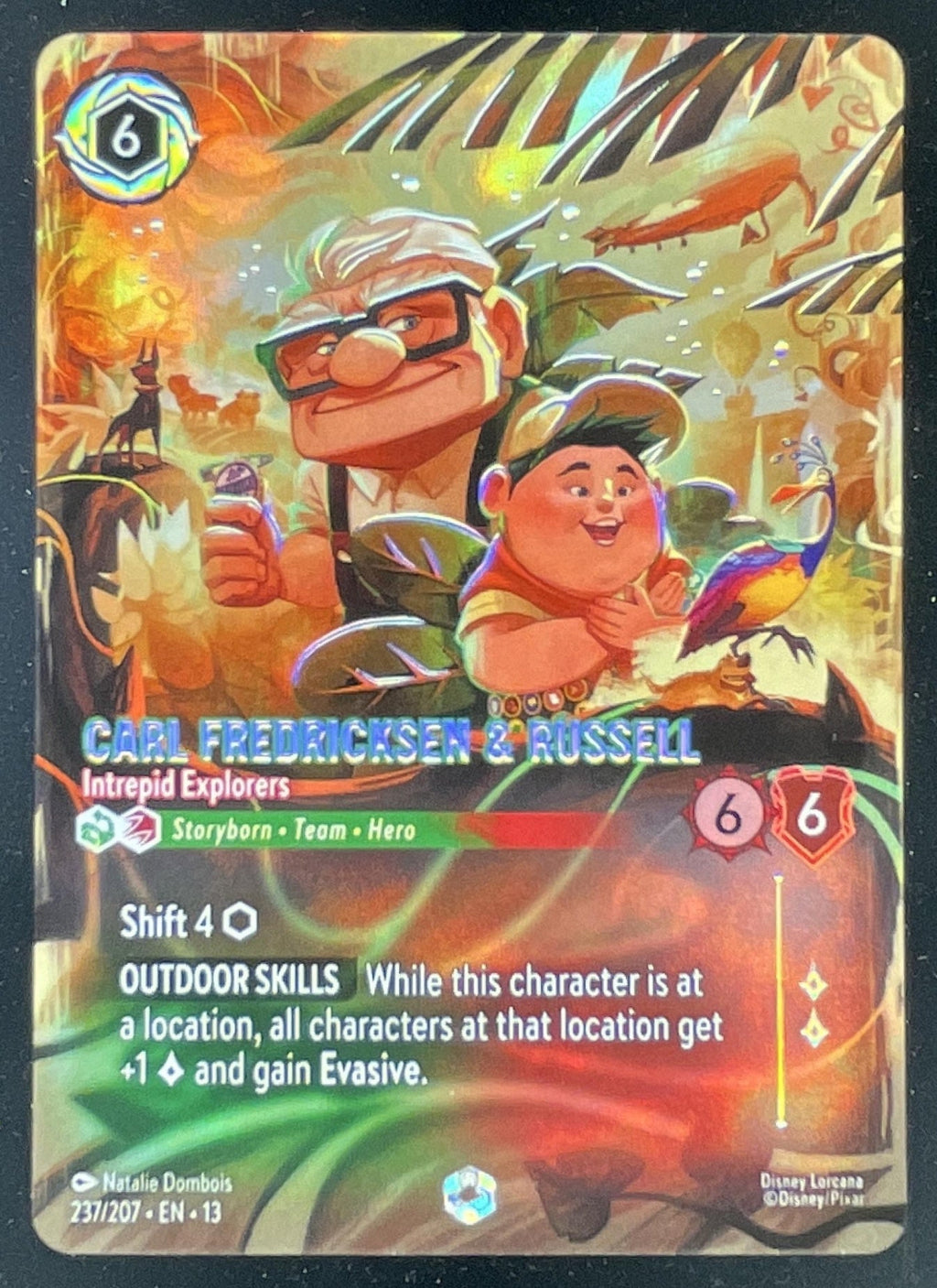 Disney Lorcana Carl Fredricksen & Russell Intrepid Explorers Attack of the Vine! product image 1, provided for visual
