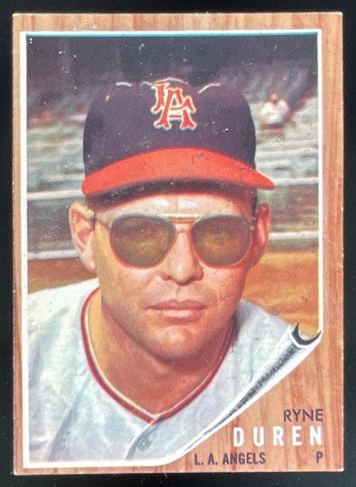 1962 Topps #388 Ryne Duren product image 1, provided for visual reference and product detail review