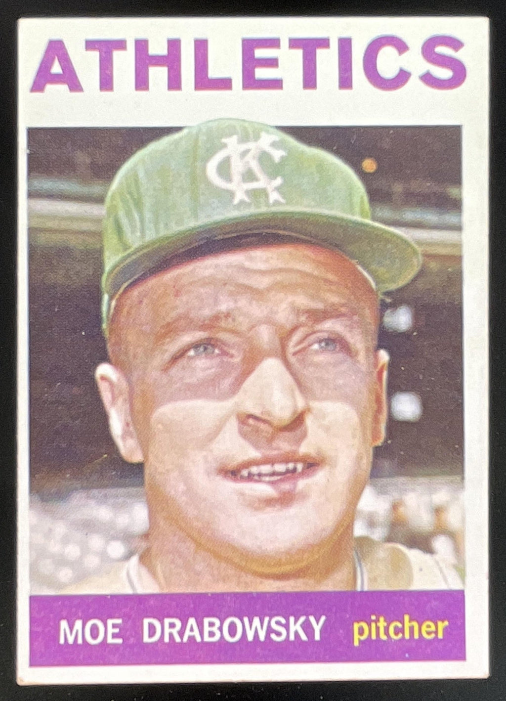 1964 Topps #42 Moe Drabowsky product image 1, provided for visual reference and product detail review