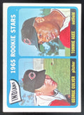 1965 Topps #166 Indians 1965 Rookie Stars George Culver Tommie Agee RS, RC product image 1, provided for visual reference