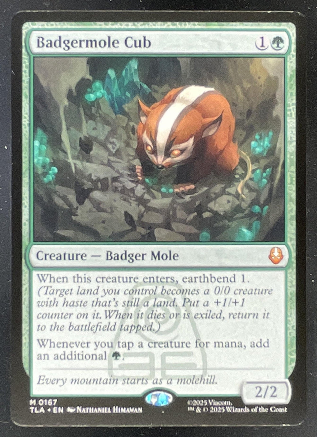Magic The Gathering Badgermole Cub - Avatar: The Last Airbender TLA product image 1, provided for visual reference and