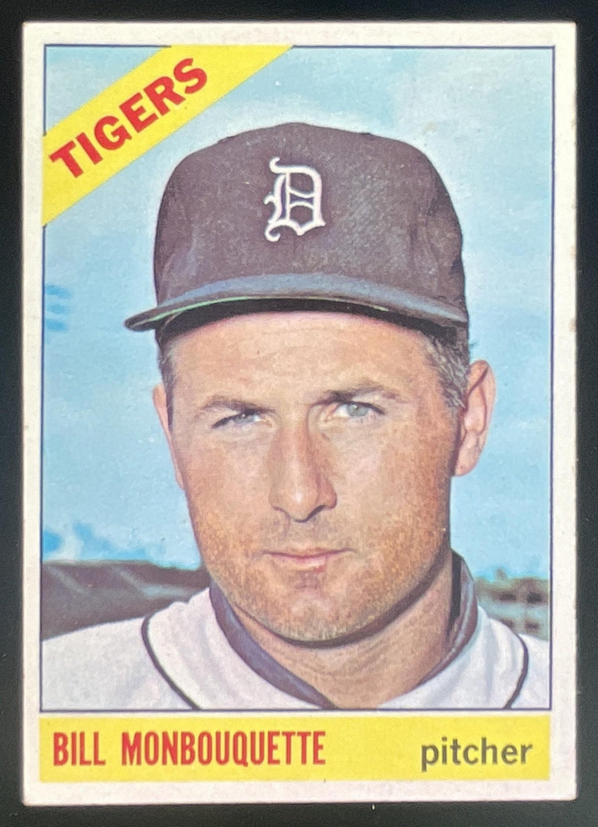 1966 Topps #429 Bill Monbouquette product image 1, provided for visual reference and product detail review
