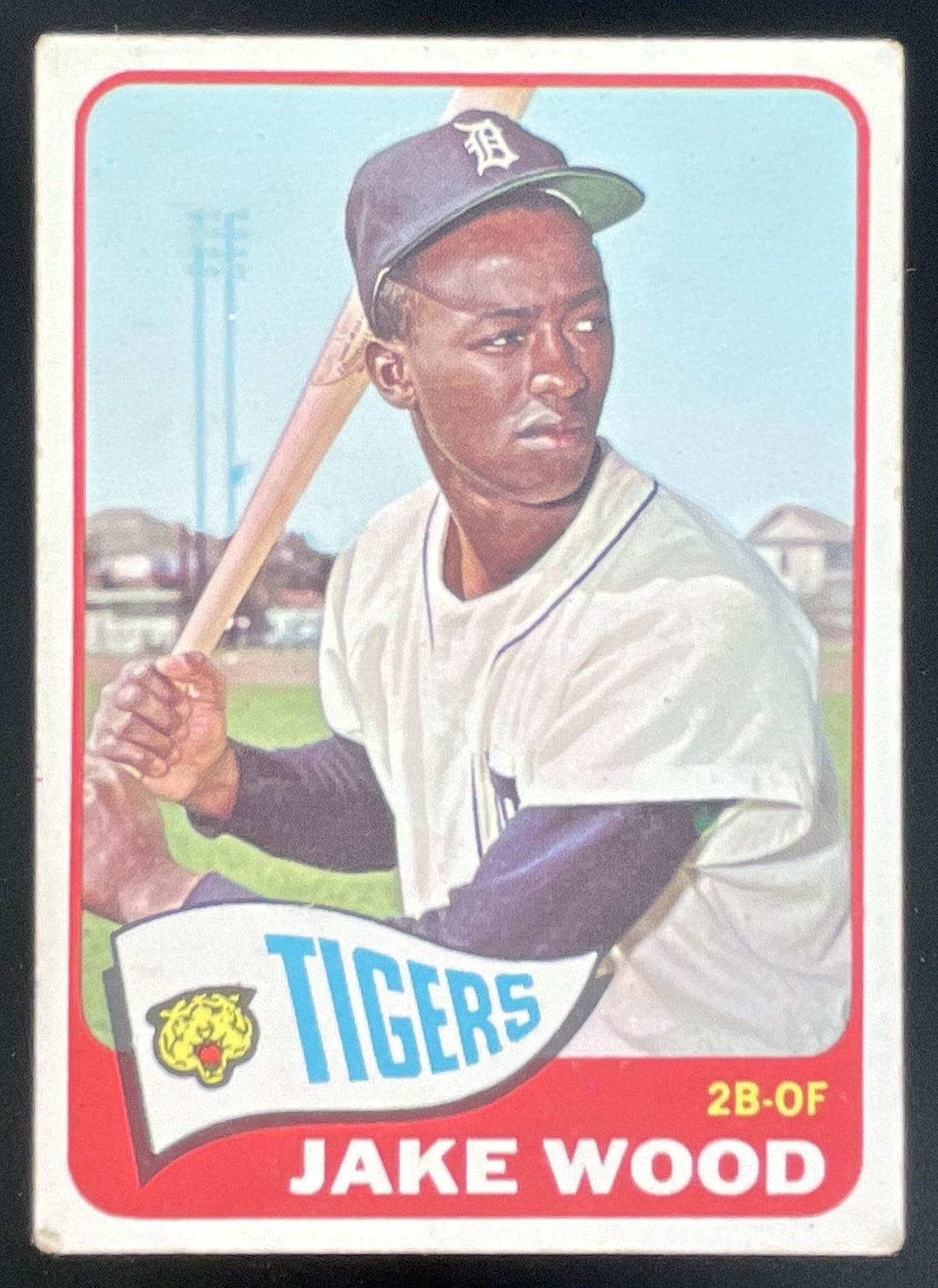 1965 Topps #547 Jake Wood product image 1, provided for visual reference and product detail review