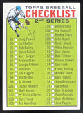 1964 Topps #102 2nd Series Checklist 89-176 product image 1, provided for visual reference and product detail review
