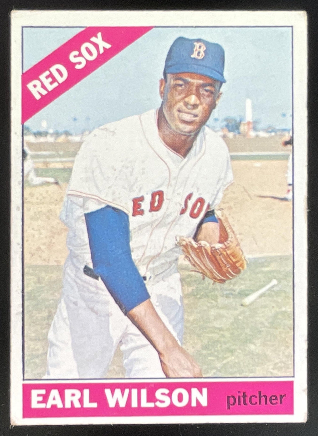 1966 Topps #575 Earl Wilson product image 1, provided for visual reference and product detail review