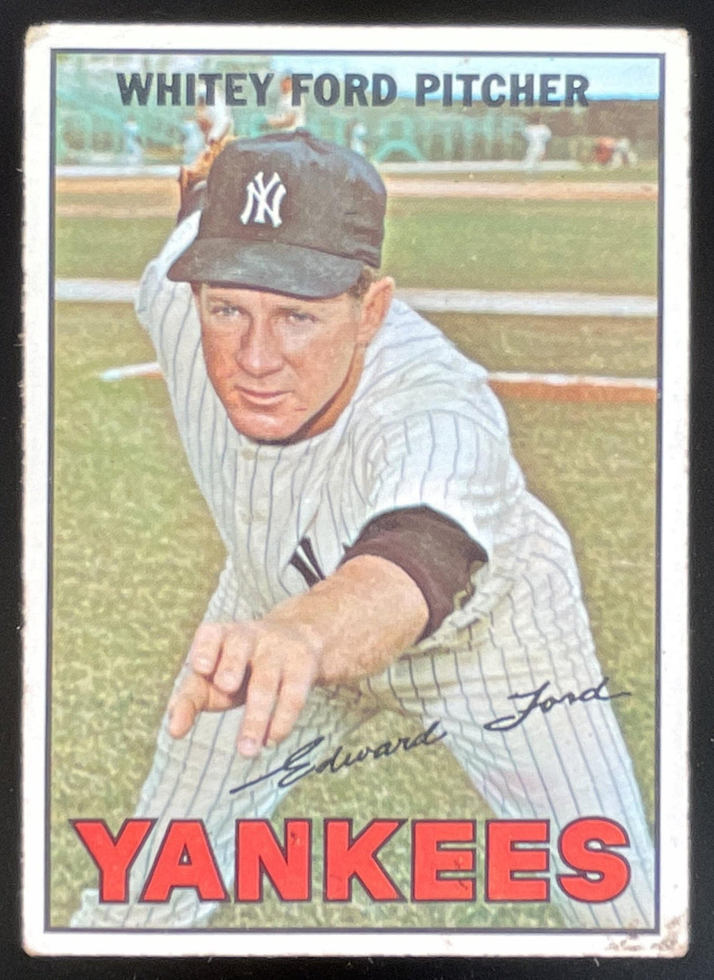 1967 Topps #5 Whitey Ford product image 1, provided for visual reference and product detail review