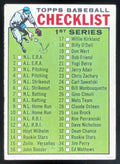 1964 Topps #76 RC Series Checklist: 1-88 product image 1, provided for visual reference and product detail review