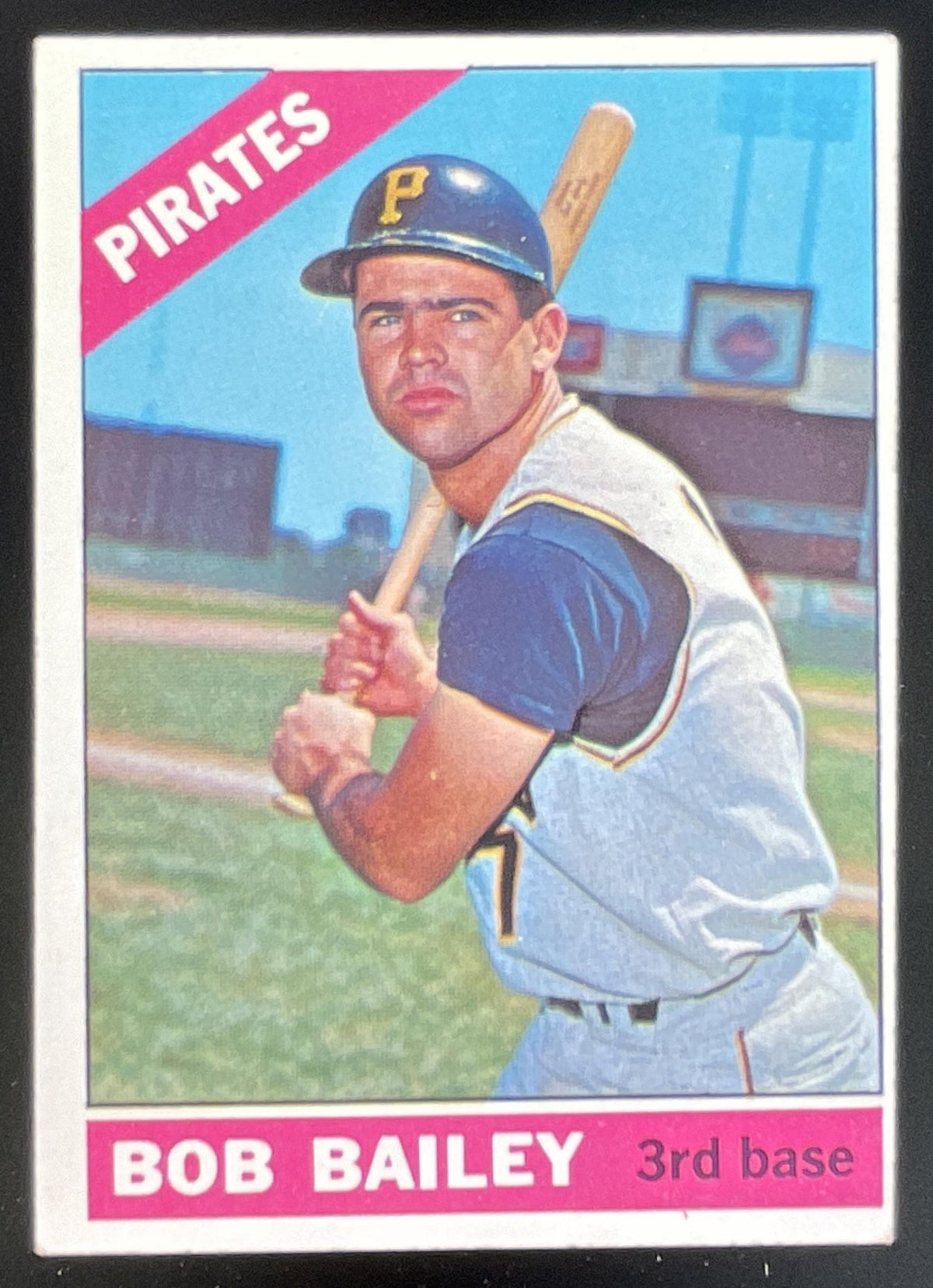 1966 Topps #485 Bob Bailey product image 1, provided for visual reference and product detail review