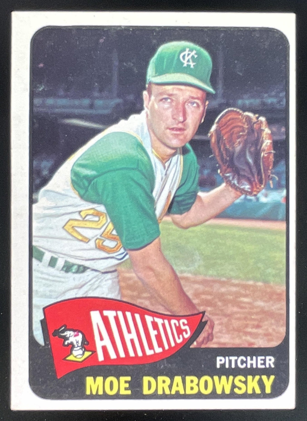 1965 Topps #439 Moe Drabowsky product image 1, provided for visual reference and product detail review