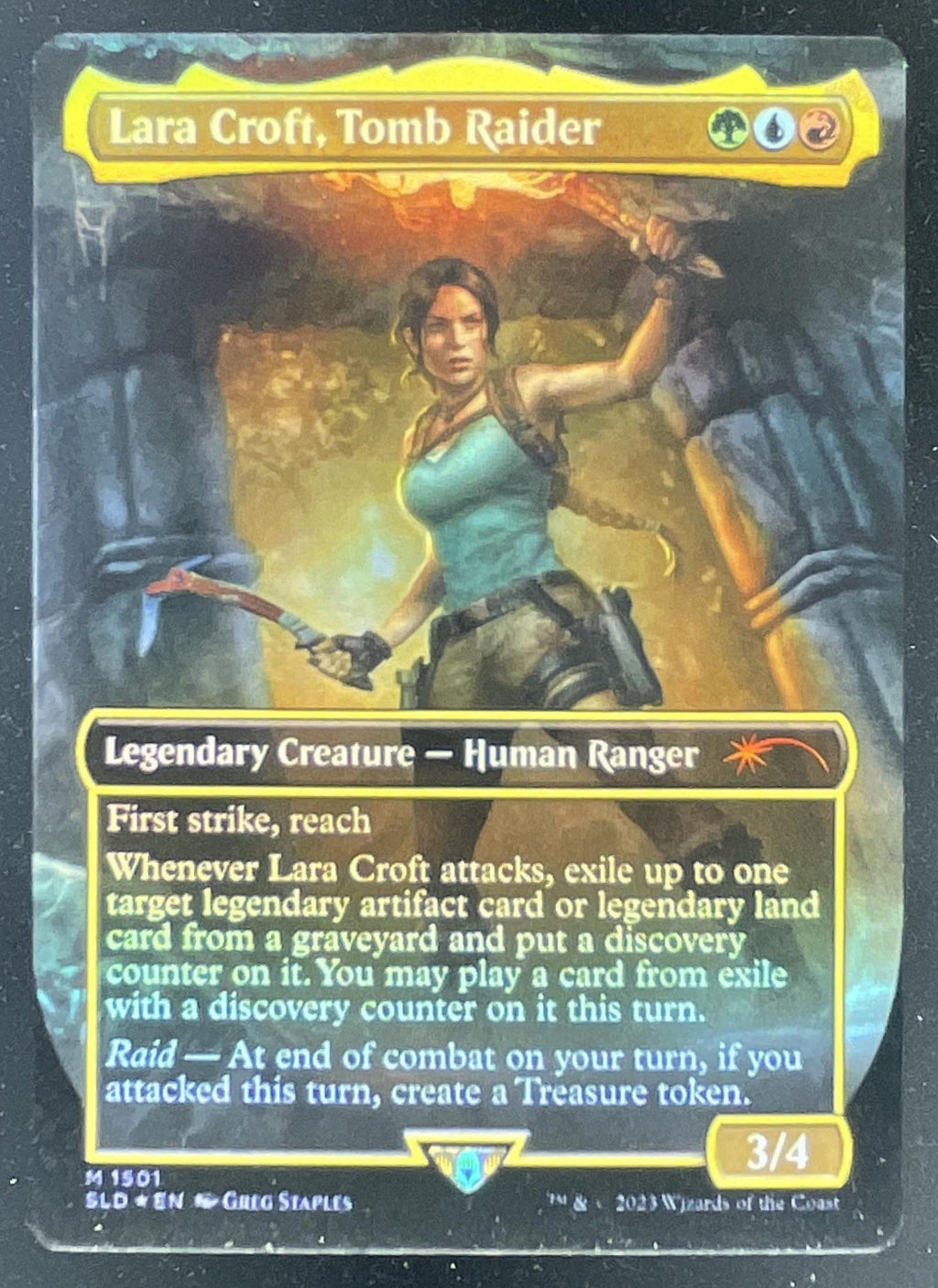 Magic: The Gathering Lara Croft, Tomb Raider - Secret Lair Drop Series SLD product image 1, provided for visual reference