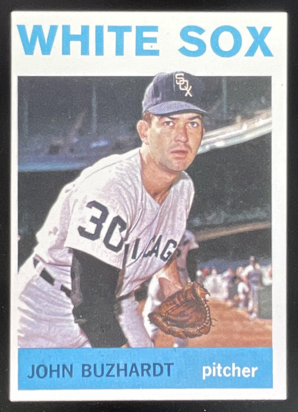 1964 Topps #323 John Buzhardt product image 1, provided for visual reference and product detail review