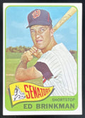 1965 Topps #417 Ed Brinkman product image 1, provided for visual reference and product detail review