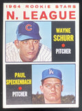 1964 Topps #548 Rookie Stars Wayne Schurr Paul Speckenbach RC product image 1, provided for visual reference and product