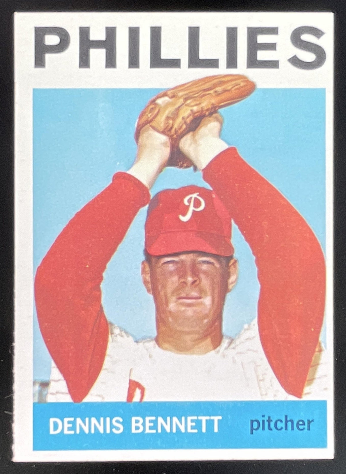 1964 Topps #396 Dennis Bennett product image 1, provided for visual reference and product detail review
