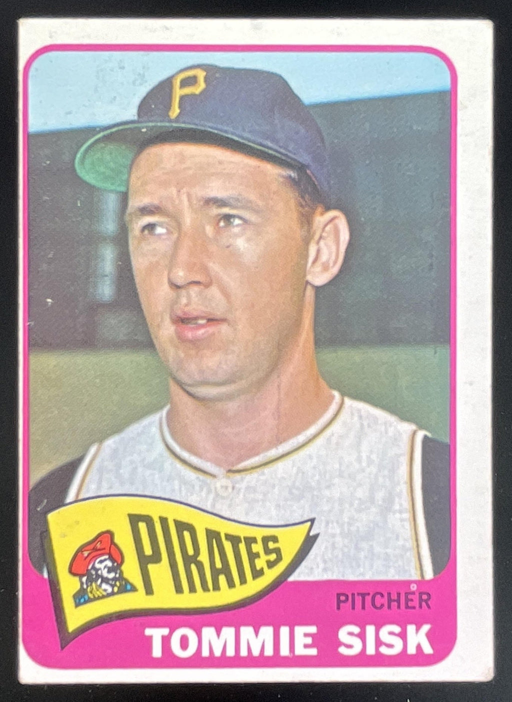 1965 Topps #558 Tommie Sisk product image 1, provided for visual reference and product detail review