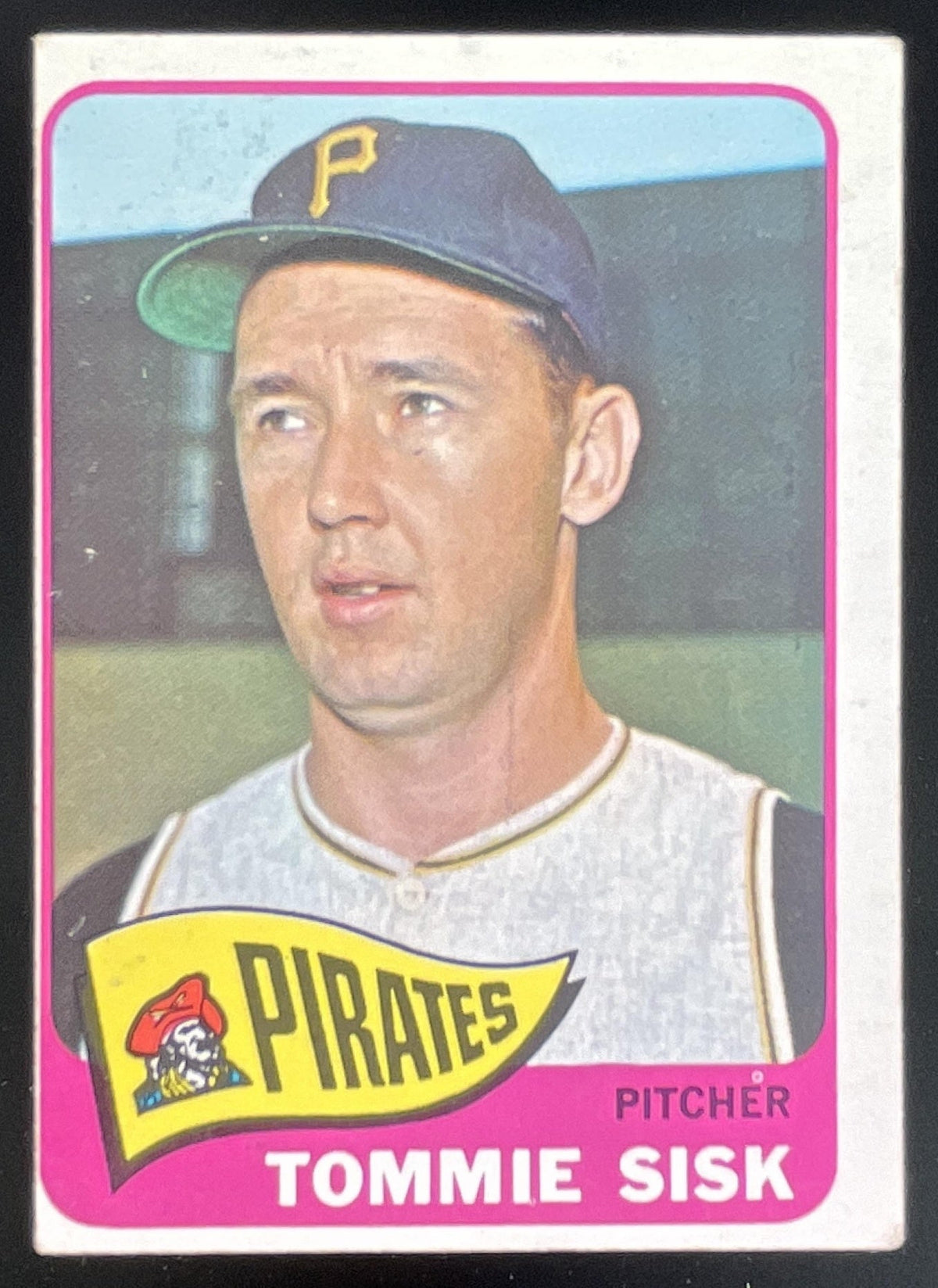 1965 Topps #558 Tommie Sisk product image 1, provided for visual reference and product detail review