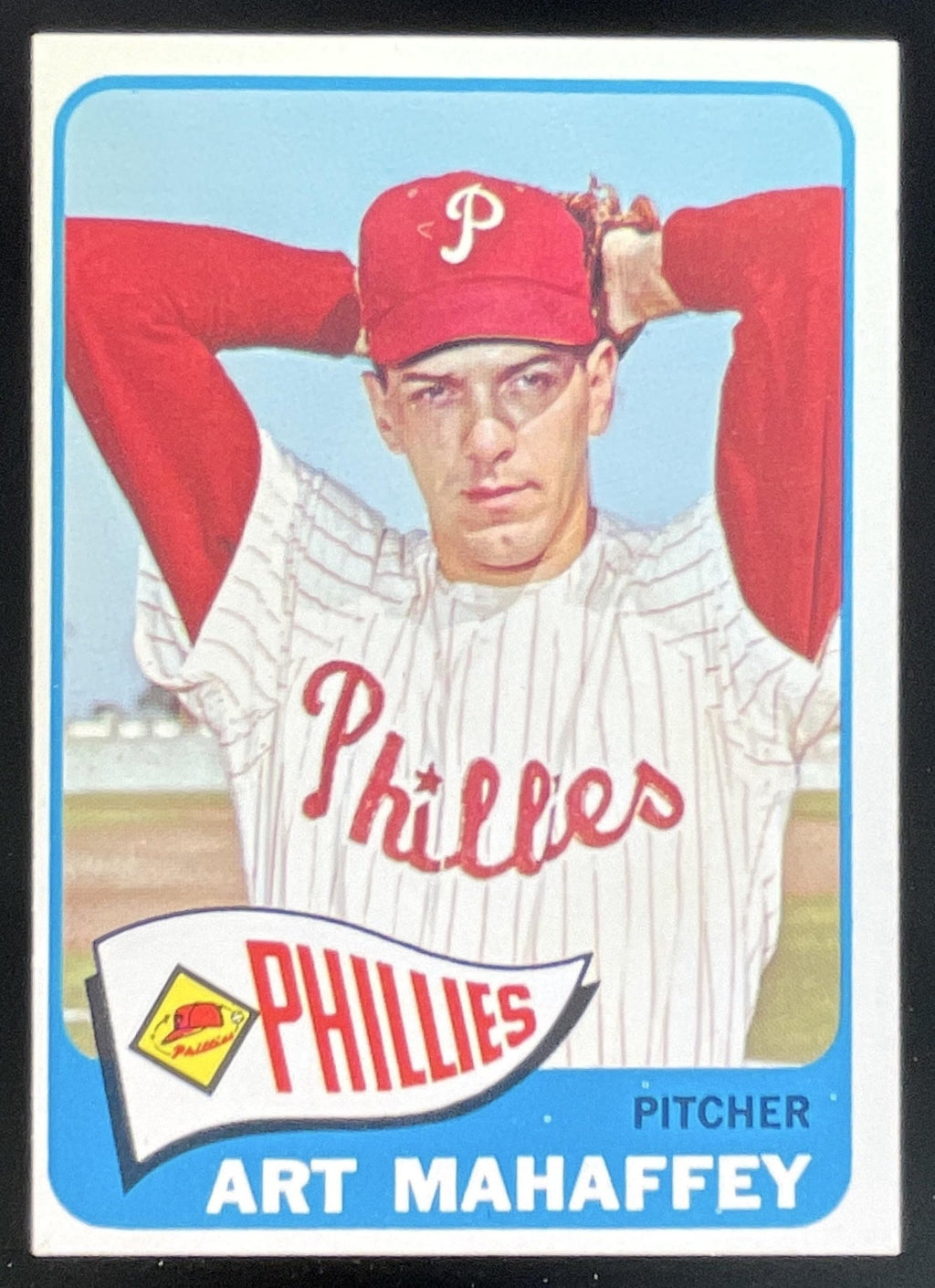 1965 Topps #446 Art Mahaffey product image 1, provided for visual reference and product detail review