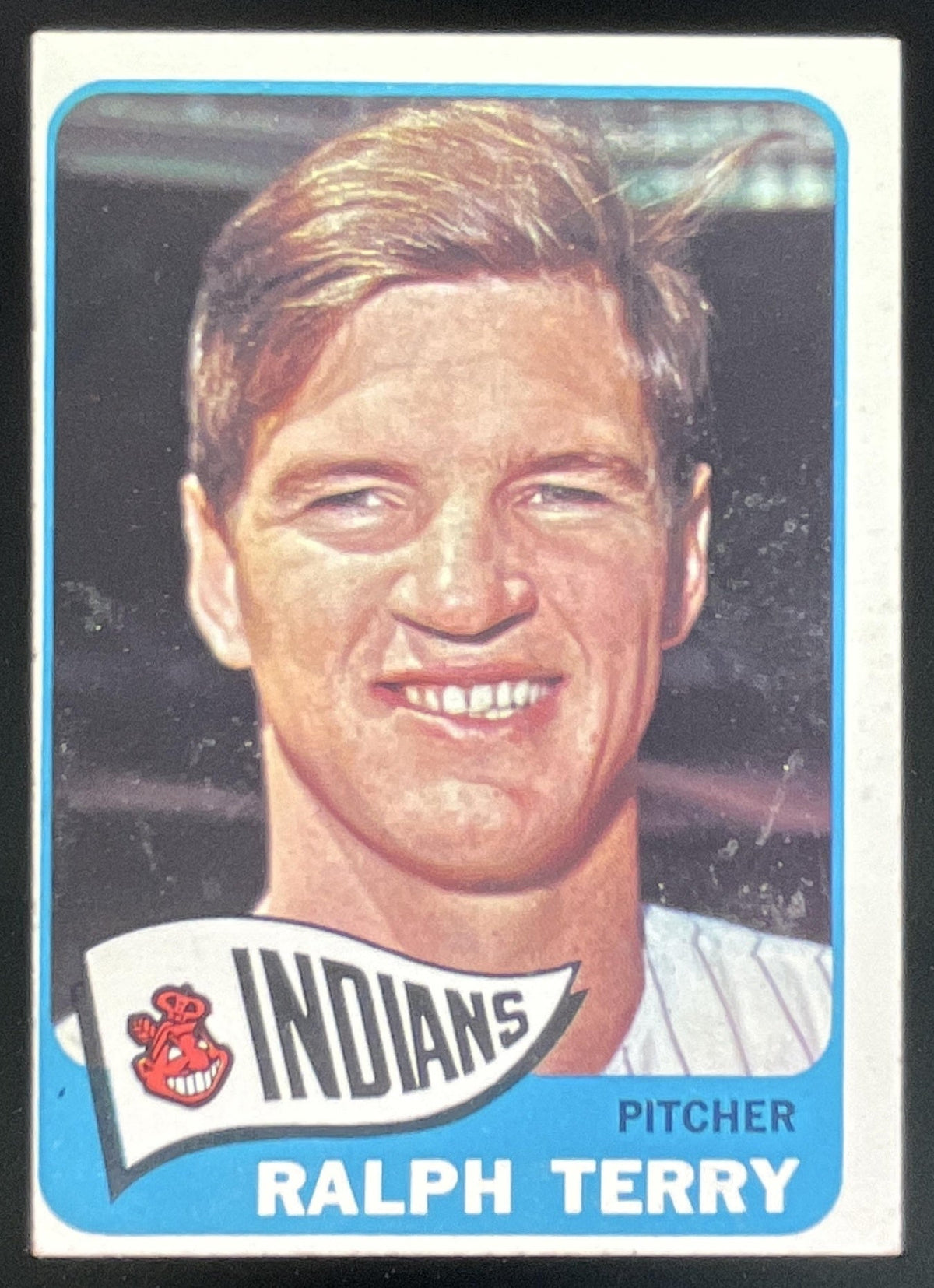 1965 Topps #406 Ralph Terry product image 1, provided for visual reference and product detail review